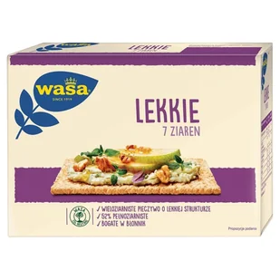 Wasa Pieczywo lekkie 7 zbóż 140 g - Pieczywo chrupkie - miniaturka - grafika 1