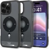 Etui i futerały do telefonów - Spigen Etui Ultra Hybrid Mag do MagSafe do iPhone 16 Pro, szaro-czarne (Classic) - miniaturka - grafika 1