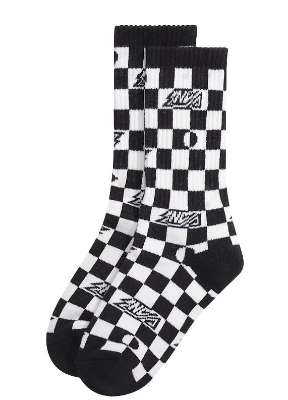 Skarpety Dziecięce VANS Ticker Crew CHBD BLACK (1 para)VN000R32BLK1 XXS