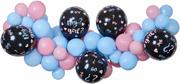 Baby shower i roczek - Zestaw balonów do girlandy balonowej Baby Pink - 65 szt. - miniaturka - grafika 1