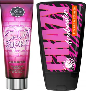 Tan Desire Sweet Heart + Wild Tan Crazy Gratis - Balsamy i kremy do opalania - miniaturka - grafika 1