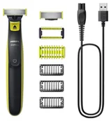 Golarki męskie - Philips OneBlade QP2824/10 czarny - miniaturka - grafika 1