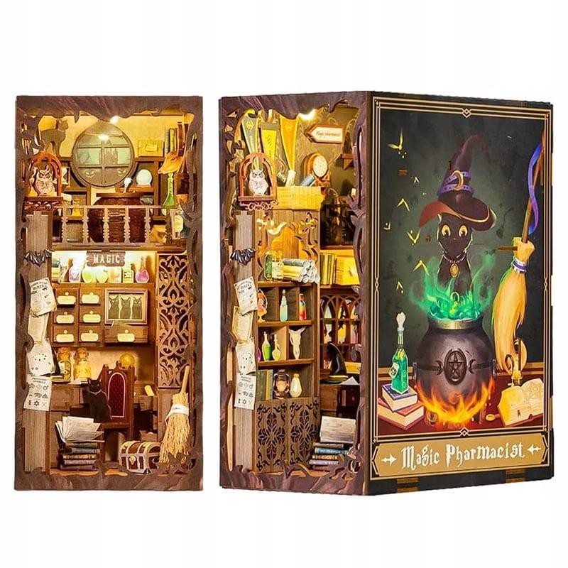 Miniaturowy domek Book Nook - Magiczna apteka*