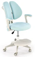 Krzesła obrotowe dla dzieci - Dziecięcy niebieski obrotowy do biurka fotel C6-W85 - miniaturka - grafika 1