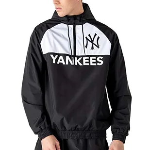 New Era Męska kamizelka MLB Winbreaker Neyyan wielokolorowa czarny XS-S - Garnitury - miniaturka - grafika 1