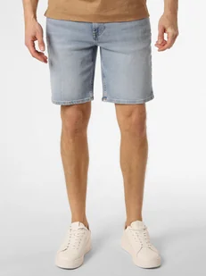 Tommy Hilfiger Męskie spodenki jeansowe - Brooklyn Short Mężczyźni Bawełna niebieski jednolity, 32 - Spodenki męskie - miniaturka - grafika 1