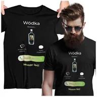 Moda i Uroda OUTLET - KOSZULKA WÓDKA DZWONI. MUSZĘ IŚĆ. KOSZULKA DLA IMPREZOWICZA - miniaturka - grafika 1