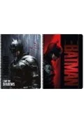 Zeszyty szkolne - kołozeszyt a4/80k kratka batman (5szt) - miniaturka - grafika 1