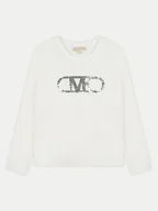 Bluzki damskie - MICHAEL KORS KIDS Bluzka R30145 M Biały Regular Fit - miniaturka - grafika 1