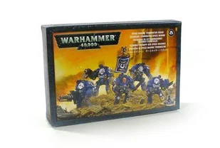 Space Marine Terminator Squad (48-10) GamesWorkshop 48-10 - Gry bitewne - miniaturka - grafika 1