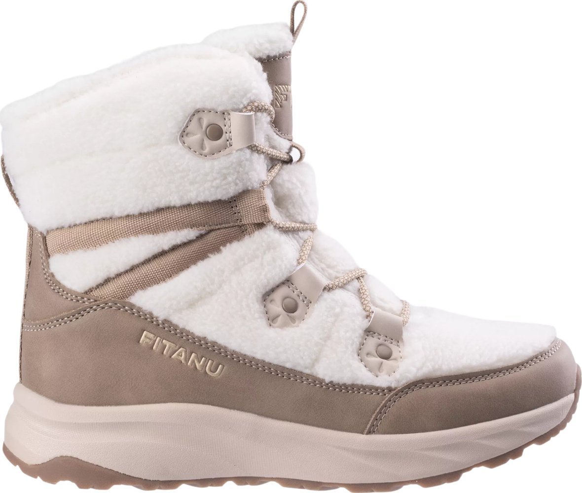 Buty trekkingowe damskie FITANU Damskie buty zimowe Fitanu MONTEVA W beige/dark beige rozmiar 37