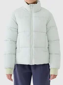 Kurtki i płaszcze dla dziewczynek - 4F Kurtka puchowa w kolorze miętowym - miniaturka - grafika 1