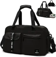 Torebki damskie - TORBA SPORTOWA Z KIESZENIĄ NA BUTY WODOSZCZELNA NA TRENING SIŁOWNIE LEKKA - miniaturka - grafika 1