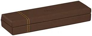Rhodia 194509C - Etui na długopisy 21x5,5x3cm, elegancka sztuczna skóra, na ołówki, pędzle i długopisy, 1 sztuka, kolor brązowy - Ołówki - miniaturka - grafika 1