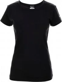Hi-Tec Koszulka damska LADY PLAIN Black r. M - Koszulki i topy damskie - miniaturka - grafika 1