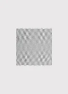 Dodatki do ubrań - Biała poszetka z jedwabiu - miniaturka - grafika 1