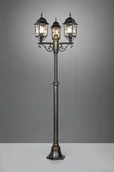 Lampy ogrodowe - Volturno H200 lampa stojąca ogrodowa 3xE27 antyczna rdza 405960328 - miniaturka - grafika 1