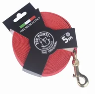 Smycze dla psów - Smycz dla psa i kota treningowa TRE PONTI czerwona 3m - miniaturka - grafika 1