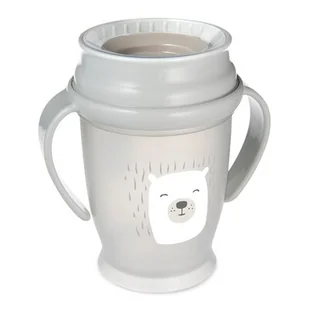 Canpol babies Lovi, Buddy Bear, Kubek 360° Junior, 250 ml - Kubki dla dzieci - miniaturka - grafika 1