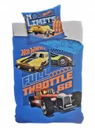 Pościel dla dzieci - HOT WHEELS Komplet pościeli Dziecięcej 160 x 200 cm Bawełniany - miniaturka - grafika 1