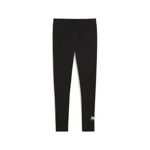 Spodnie legginsy damskie PUMA ESS METALLIC bawełniane - Spodnie sportowe damskie - miniaturka - grafika 1
