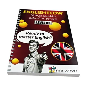 English Flow - Mów po angielsku naturalnie i pewnie LEVEL B2 - Paweł Dwornik - książka - Książki do nauki języka angielskiego - miniaturka - grafika 1