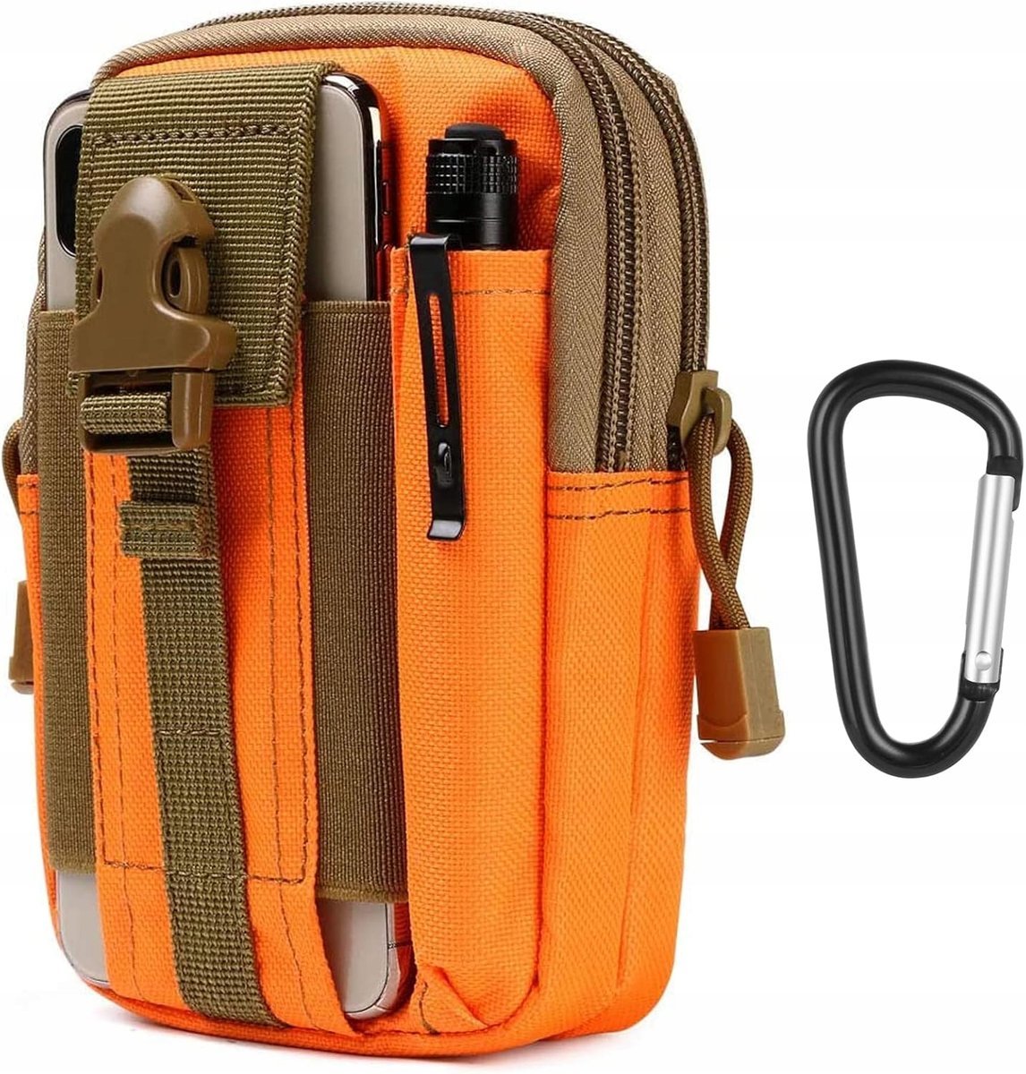 TAKTYCZNA TORBA NA TALIĘ PODRÓŻNA TURYSTYCZNA SURWIWALOWA KOMPAKTOWA TORBY