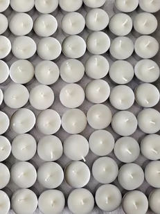 Podgrzewacze Sojowe Tealight 40Szt Bezwonne Naturalne - Świece Podgrzewacze Sojowe Tealight 40Szt Bezwonne Naturalne - Świece - miniaturka - grafika 1