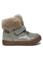 Buty dla dziewczynek - Froddo Trzewiki Basco Tex G2110144-3 M Szary - miniaturka - grafika 1
