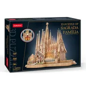Puzzle - Puzzle 3D Sagrada Familia LED - Cubic Fun - miniaturka - grafika 1