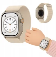 Akcesoria do smartwatchy - Pasek Do Apple Watch 1 / 2 / 3 / 4 / 5 / 6 / SE / SE 2 / 7 / 8 / 9 Beżowy - miniaturka - grafika 1