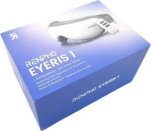 RENPHO Eyeris 1 Masażer do oczu Wibracje ciepła Muzyka Bluetooth Akumulator Masażer do suchych oczu Prezenty Kobieta Mężczyzna Harmonia - Masażery - miniaturka - grafika 1