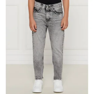 CALVIN KLEIN JEANS Jeansy | Slim Fit - Spodnie i spodenki dla chłopców - miniaturka - grafika 1