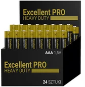 Baterie i akcesoria - BATERIA EXCELLENT PRO R03/AAA 1,5V op.24szt - miniaturka - grafika 1
