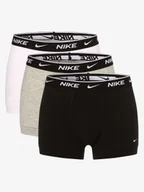 Majtki męskie - Nike Obcisłe bokserki pakowane po 3 szt. Mężczyźni Bawełna szary|czarny|biały|wielokolorowy jednolity, S - miniaturka - grafika 1