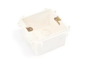 Puszka elektryczna podtynkowa do gniazd i włączników 80x80mm - Puszki elektryczne i akcesoria - miniaturka - grafika 1