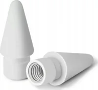 Akcesoria do tabletów i e-booków - QIKtech końcówka rysik TIP Końcówki Do Rysowania Dla Apple Pencil Tip 1 2 Do iPad biały - miniaturka - grafika 1