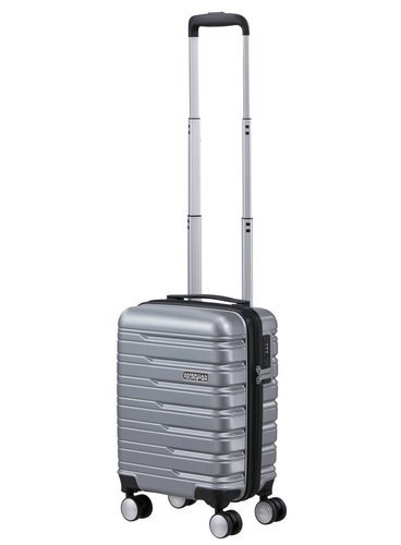Walizka z odpinanymi kółkami American Tourister Flashline Underseater - sky silver