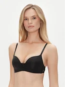 Biustonosze - Tommy Hilfiger Biustonosz push-up UW0UW02405 Czarny - miniaturka - grafika 1