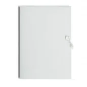 Teczki i skoroszyty - Teczka wiązana biała bezkwasowa 370x270x35 300g ARO - miniaturka - grafika 1