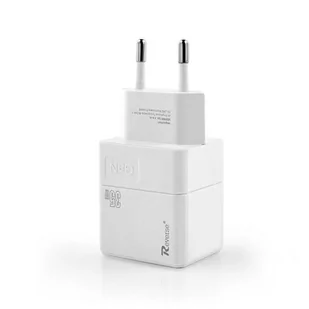 Ładowarka Sieciowa PD 35W 2x USB-C GaN Reverse U63 biała - Ładowarki do telefonów - miniaturka - grafika 2