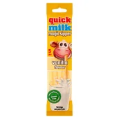 Cukierki - QUICK MILK Rurki do picia mleka waniliowe 5szt. - miniaturka - grafika 1