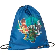 Plecaki worki - LEGO Ninjago Into the Unknown Gymsack 10105-2303, Niebieskie Worek, pojemność: 4 L - miniaturka - grafika 1