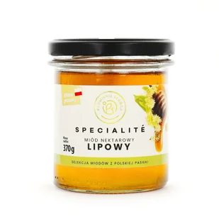 Miód lipowy 370 g - Miód - miniaturka - grafika 1