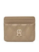 Etui na dokumenty i karty - Tommy Hilfiger Etui na karty kredytowe AW0AW16591 Beżowy - miniaturka - grafika 1