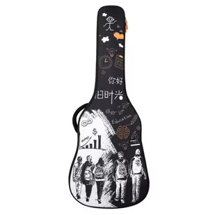 Pokrowiec Gitara akustyczna HB B-1913-41 Czarny - Pokrowce i futerały na gitarę - miniaturka - grafika 1