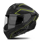 Kaski motocyklowe - Kask Integralny Airoh Matryx Sentinel Matowy ŻółtyL - miniaturka - grafika 1