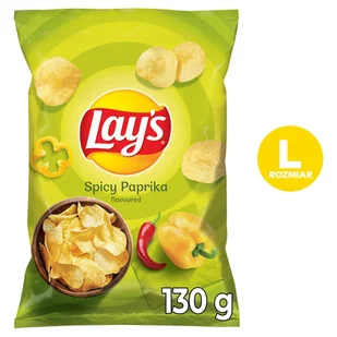 Lay's Spicy Paprika 130g - Chipsy - miniaturka - grafika 1
