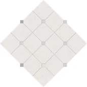Płytki ceramiczne - Mozaika ścienna Idylla white 29,8 x 29,8 Gat.1 - miniaturka - grafika 1