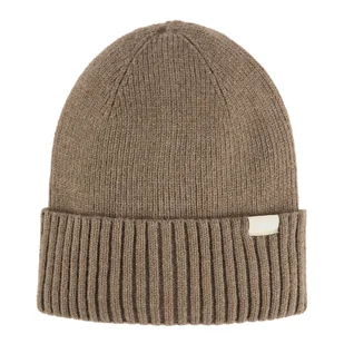 Regatta Czapka damska zimowa Ribbed Basic Brązowy - Czapki damskie - miniaturka - grafika 1